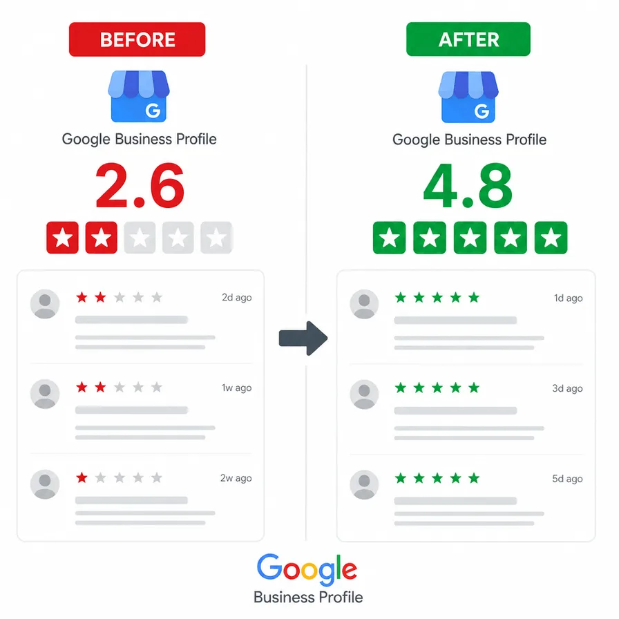 Google review removal — remove fake and policy-violating reviews from your Google Business Profile